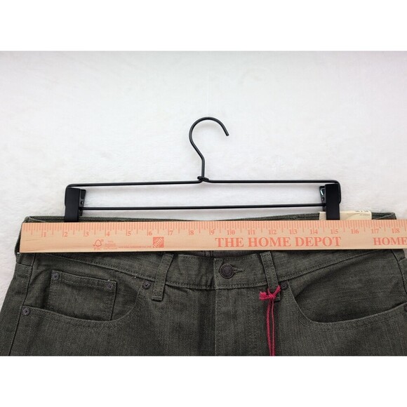Lands' End Regular Fit Coupe Simple Olive/Green jeans Mens size 36x34 NWT - Picture 2 of 15